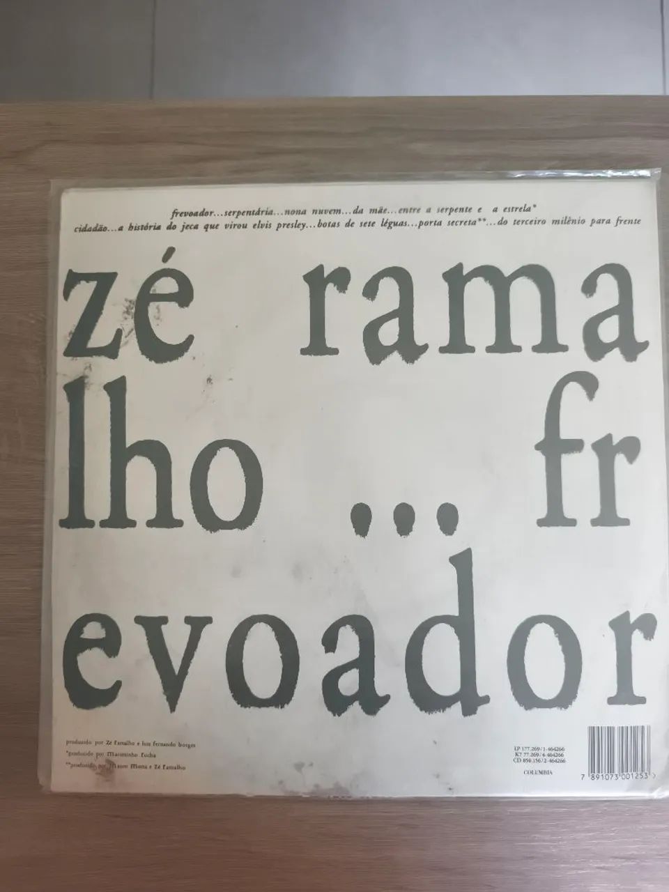 Zé Ramalho - Frevoador 1992: uma joia para quem sabe o valor do vinil. - Foto 2
