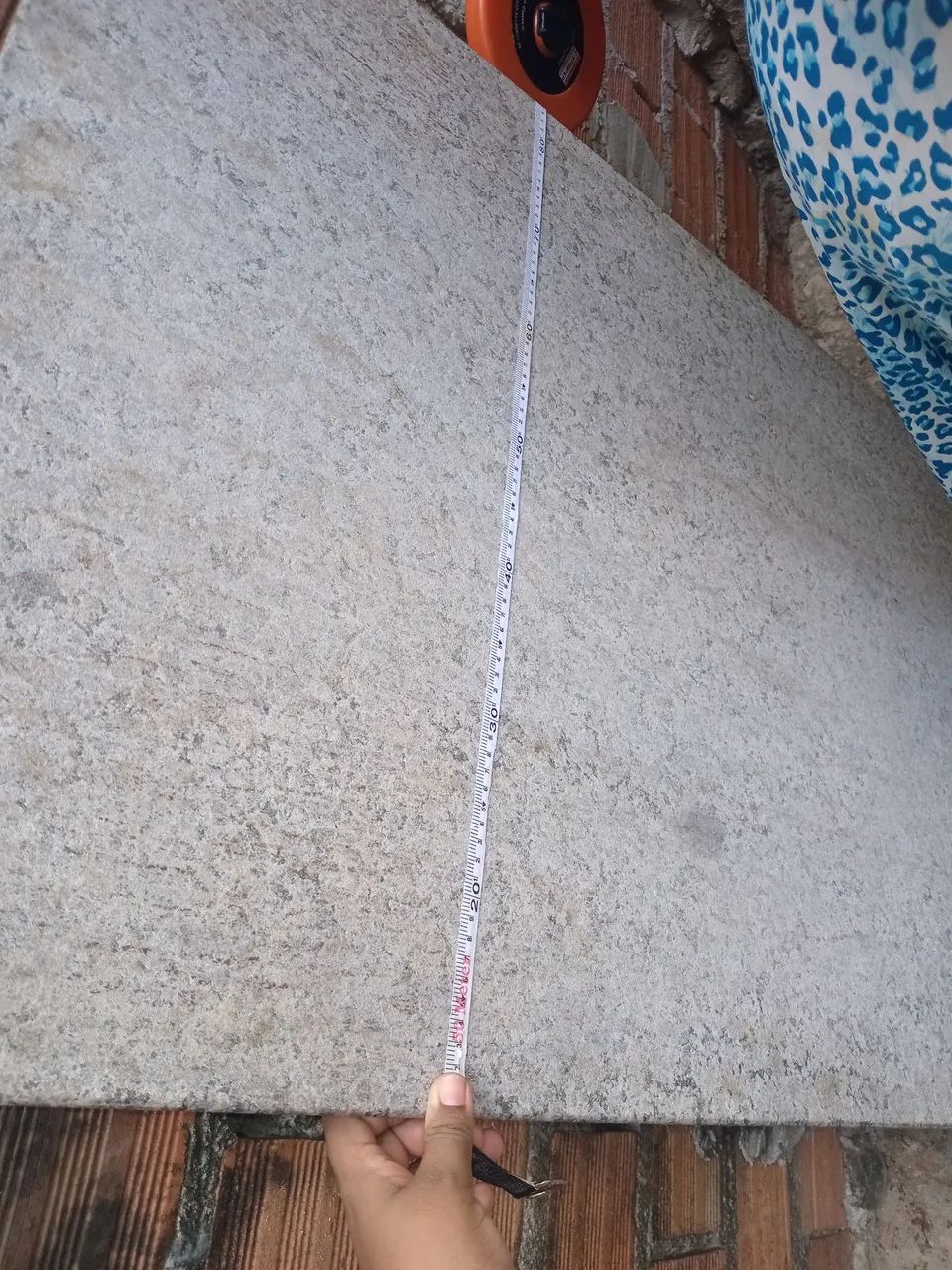 pedra de mármore de mesa de 4 cadeiras  - Foto 5