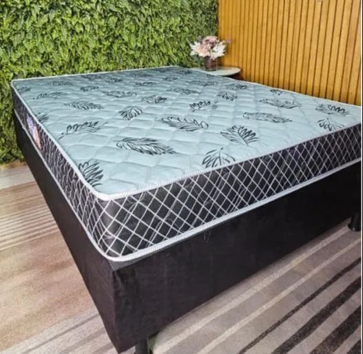 Conjunto Box de Solteiro Colchão Max Gold D33 0,88x1,88x14cm - DM