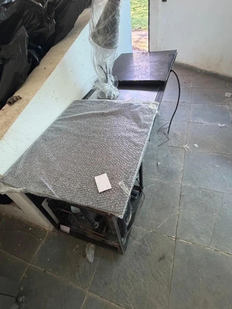 Pista quente e pista fria de buffet self service e diversos utensílios de cozinha - Foto 5