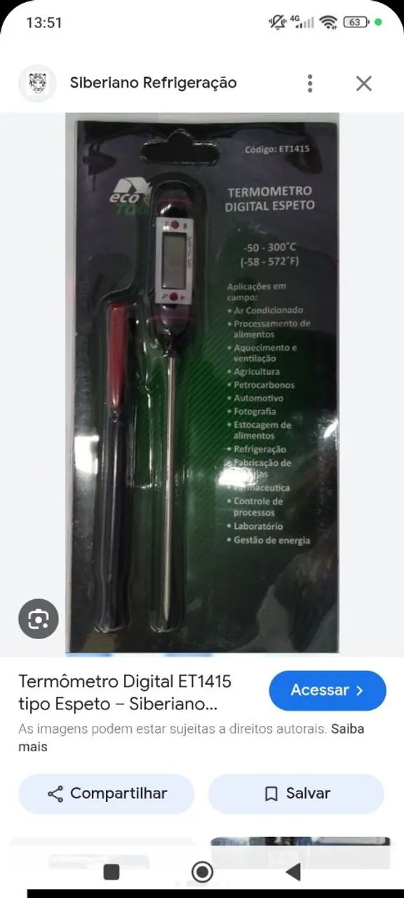 Termômetro Digital Espeto Eco Tools - Foto 2