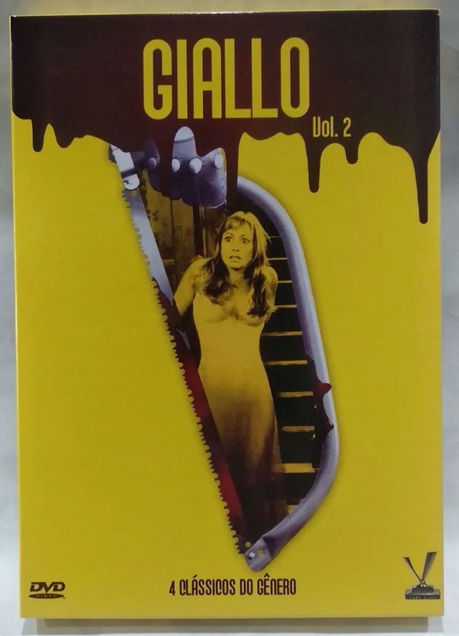 DVD Giallo vol 2 versatil 4 clássicos