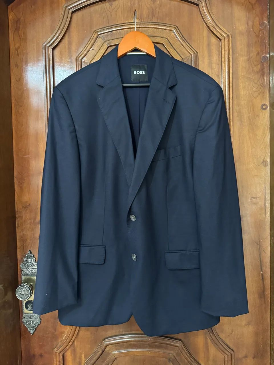 Terno Boss regular fit dark blue  - Foto 3