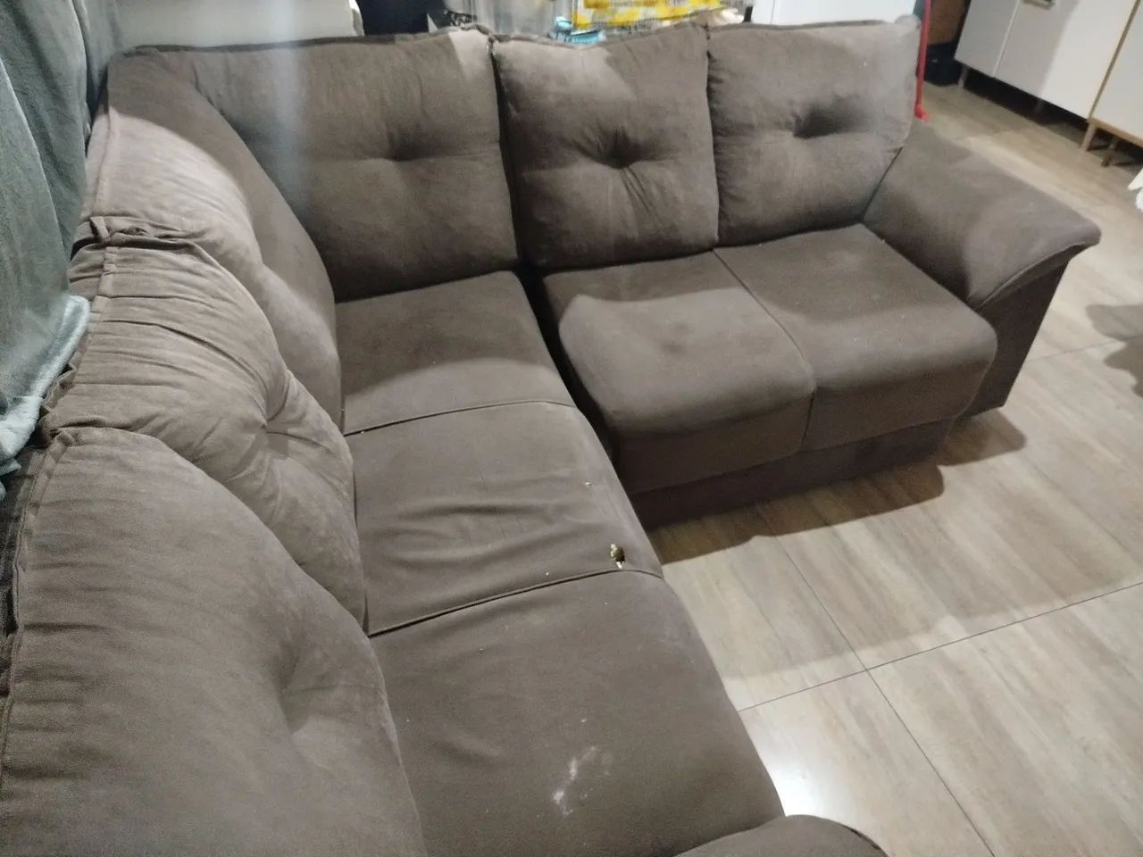VENDO sofá de 5 lugares usado - Foto 3