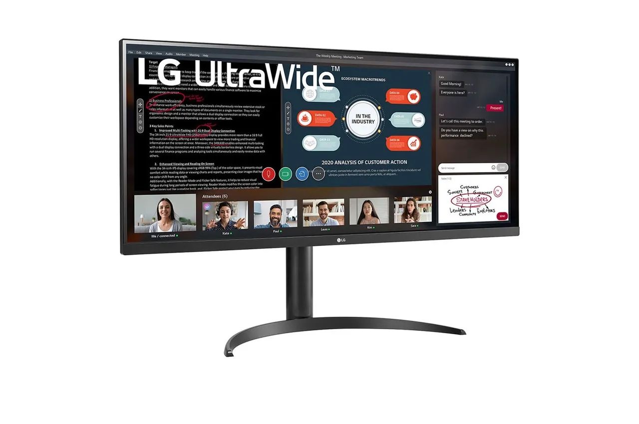 Monitor LG 34 UltraWide 34wp550