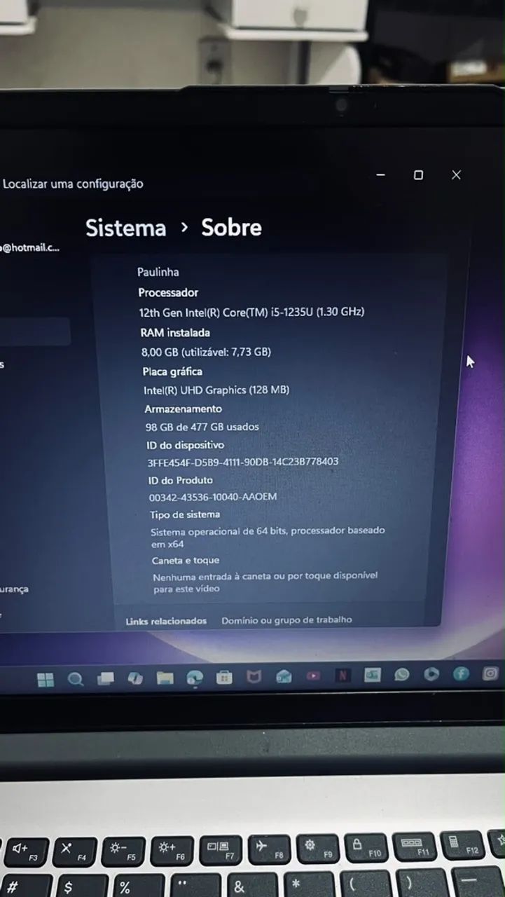 ? OPORTUNIDADE! NOTEBOOK LENOVO CORE i5 ? - Foto 2
