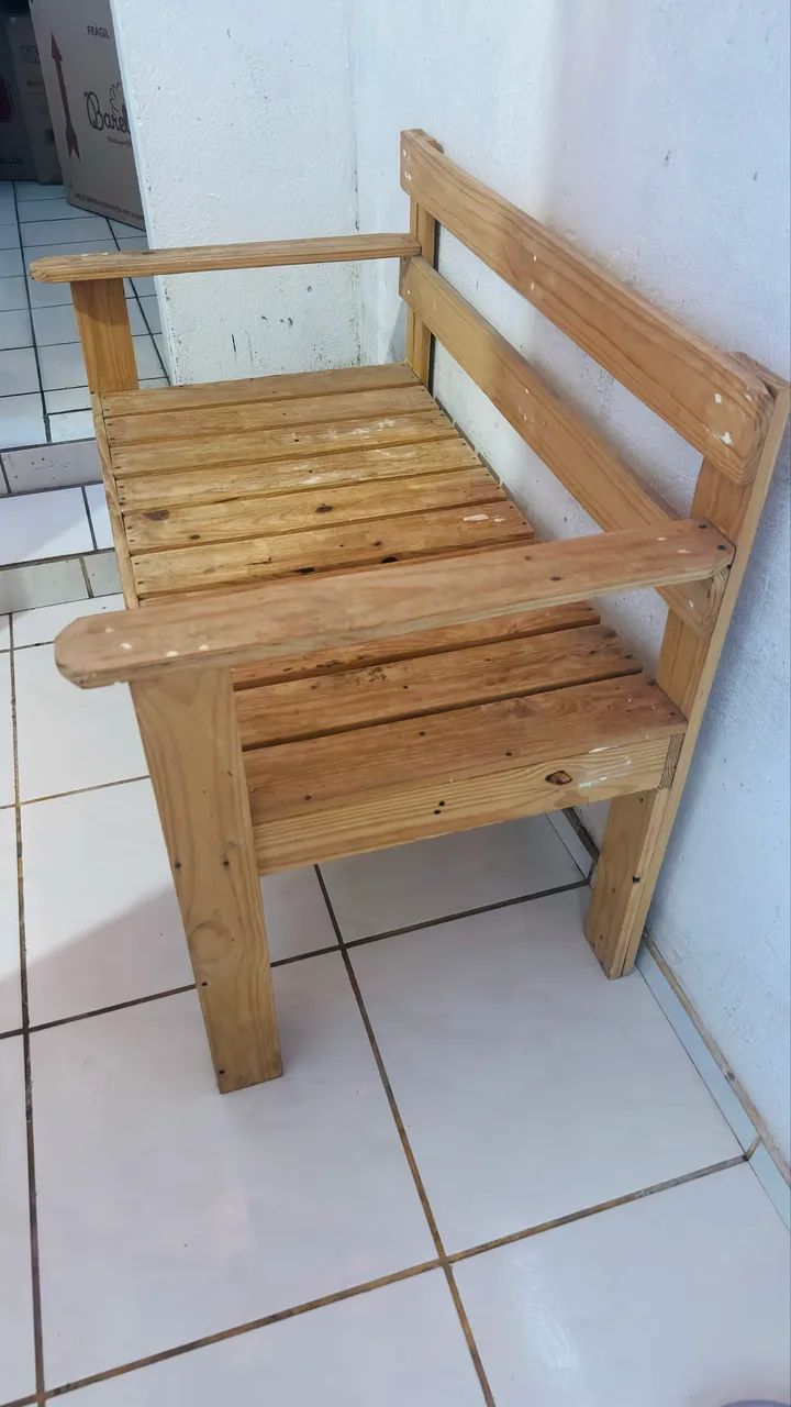Banco de pinus  - Foto 2