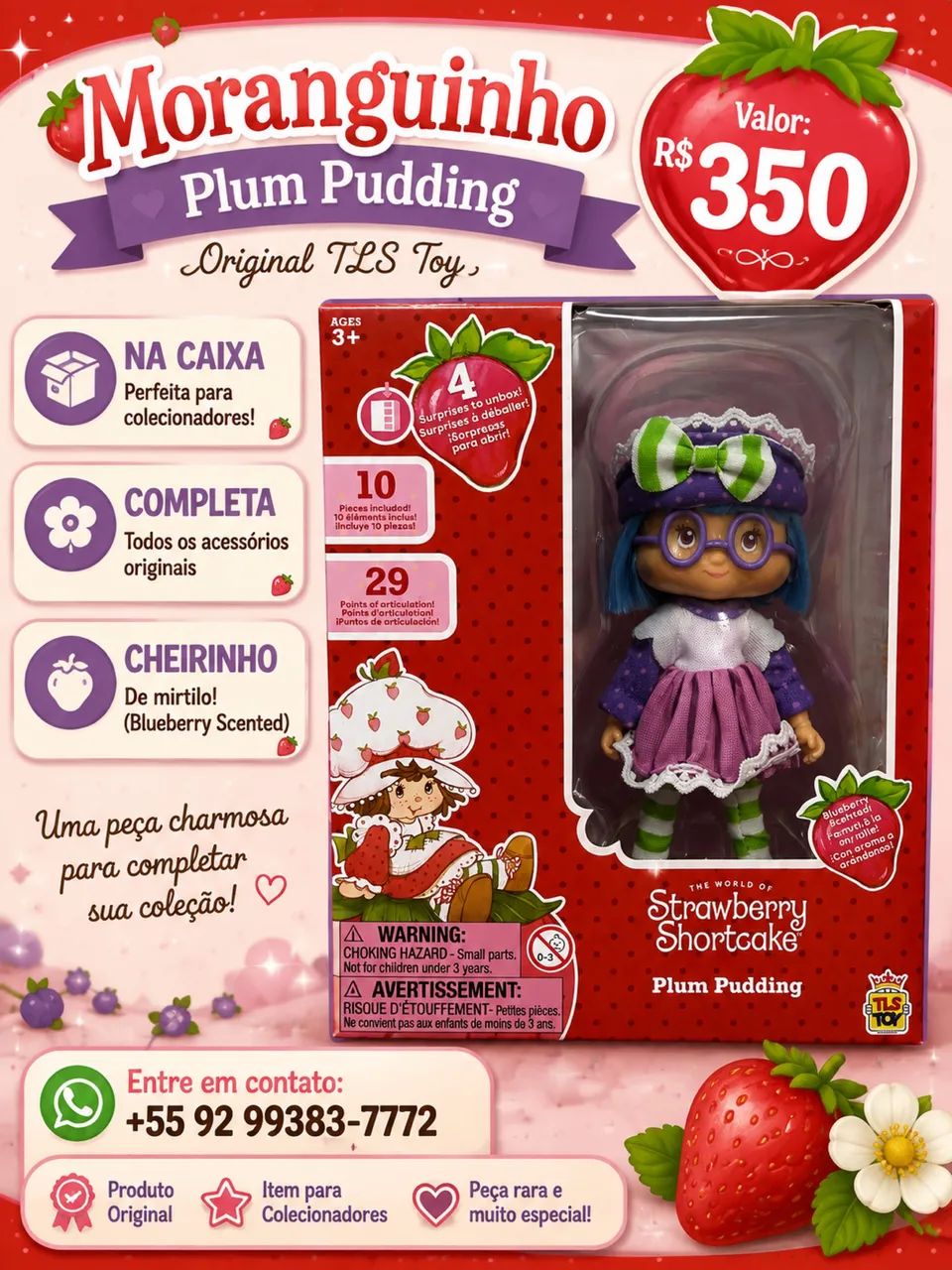 ? Moranguinho (Strawberry Shortcake) - Plum Pudding ?
