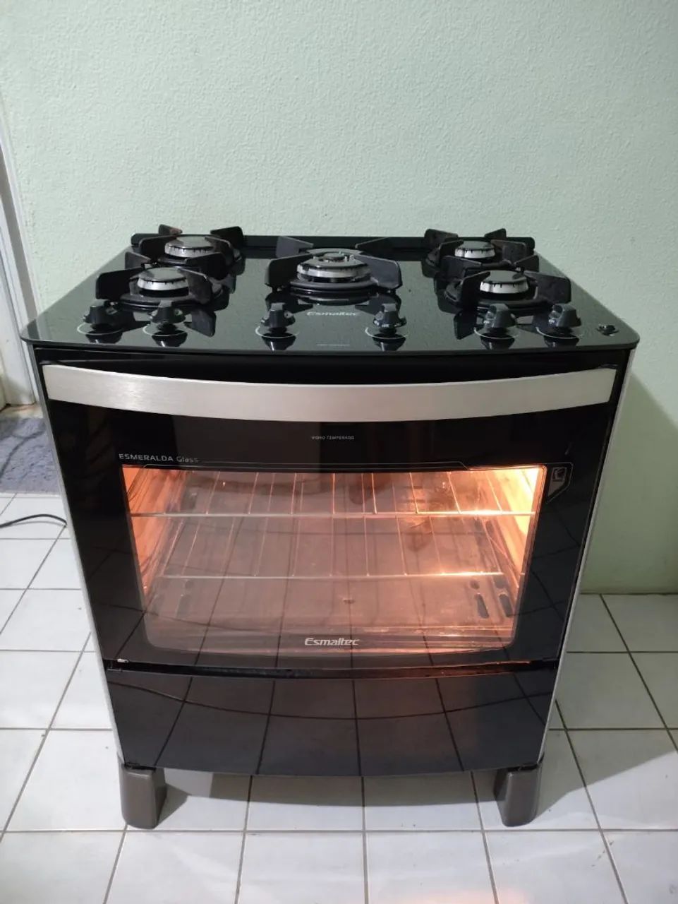 Fogão 5 Bocas Esmaltec