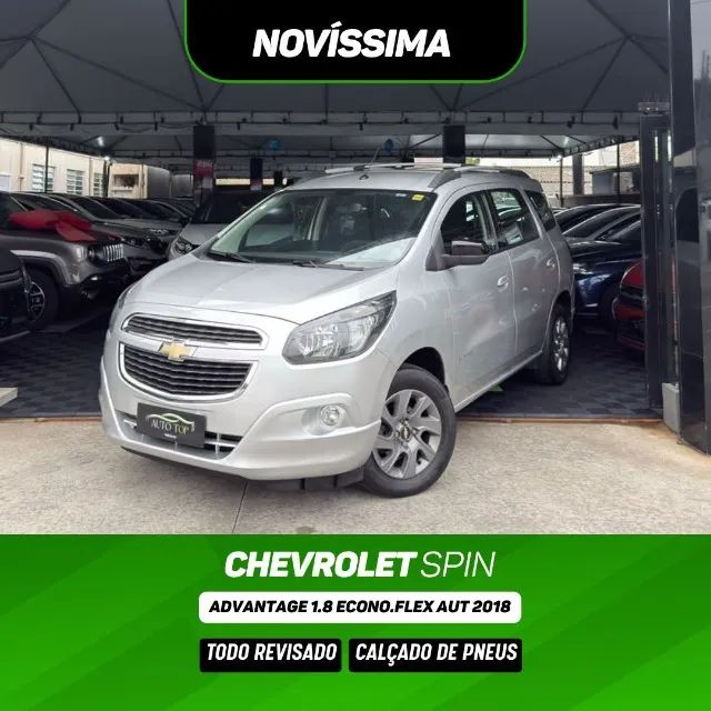 Chevrolet Spin Advantage 1.8 8V Econo.flex 5P Aut. 2018