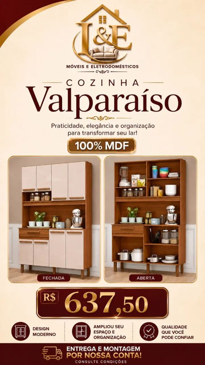 Cozinha  Valparaiso
