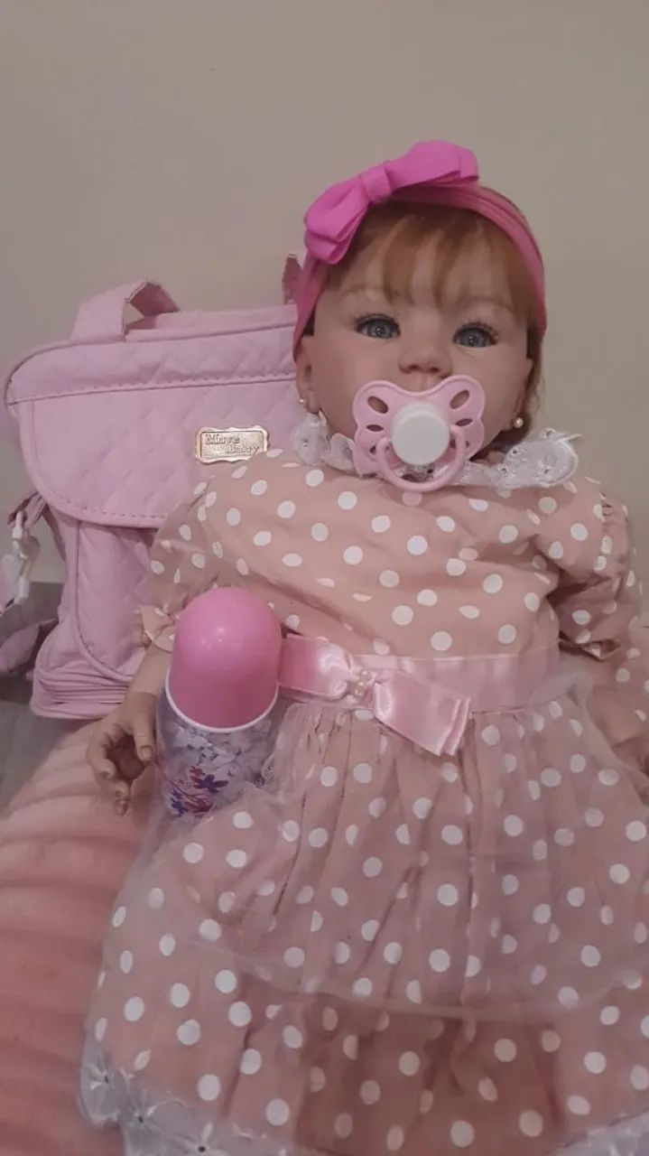 Vendo esse bebe reborne peso de RN, aproximadamente 40cm - Foto 2