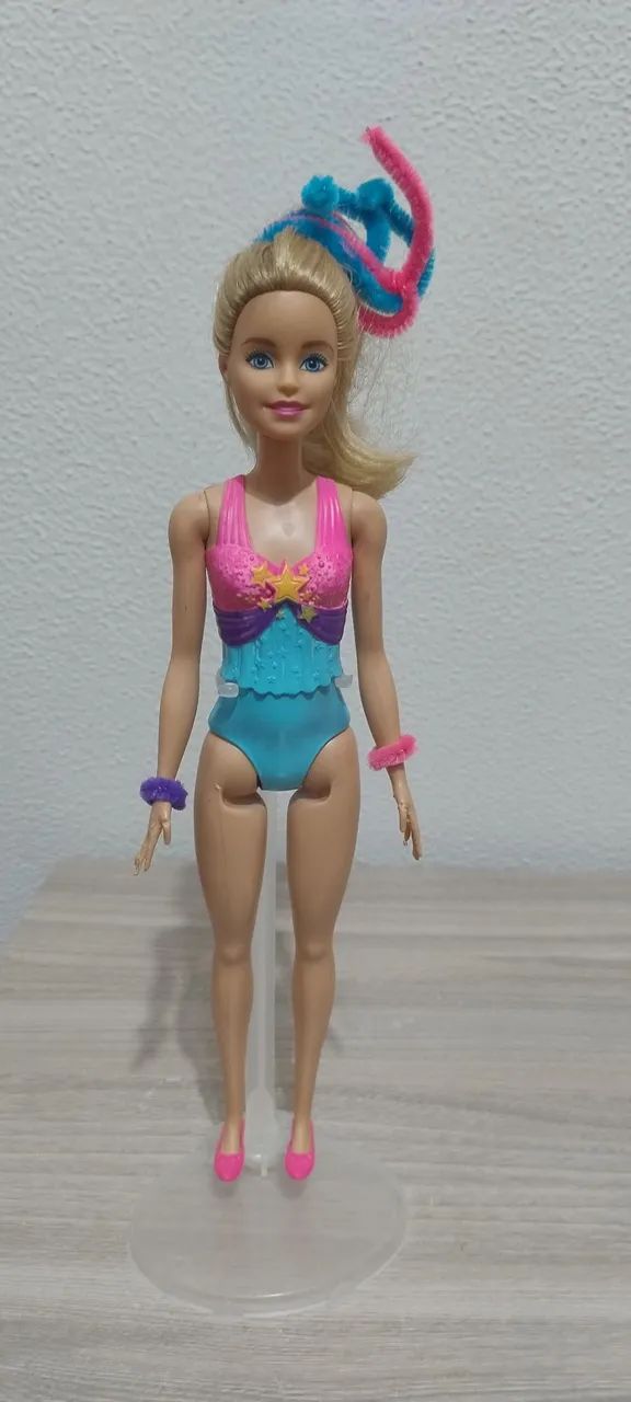 Lote 2 Barbies Fairytopia e Dreamtopia - Mattel - Foto 4