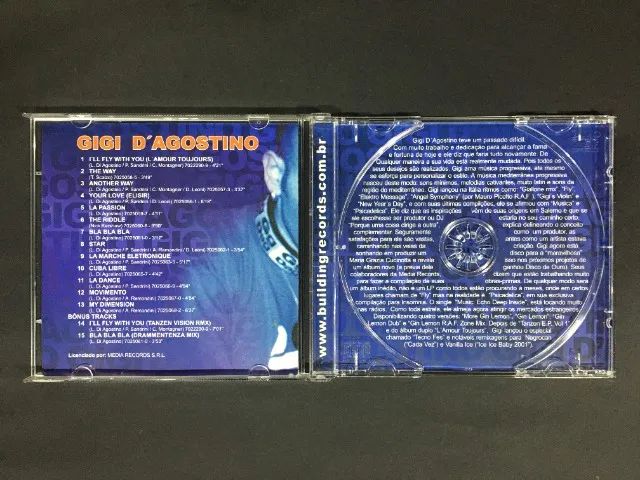 CD Gigi D'agostino - Gigi D'agostino (2000) Original - Building Records - Foto 4