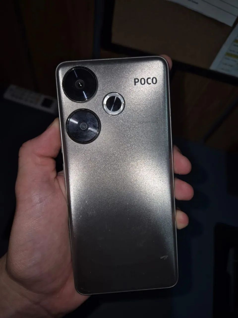 Xiaomi Poco F6 8/256gb gray carregamento turbo - Celulares e