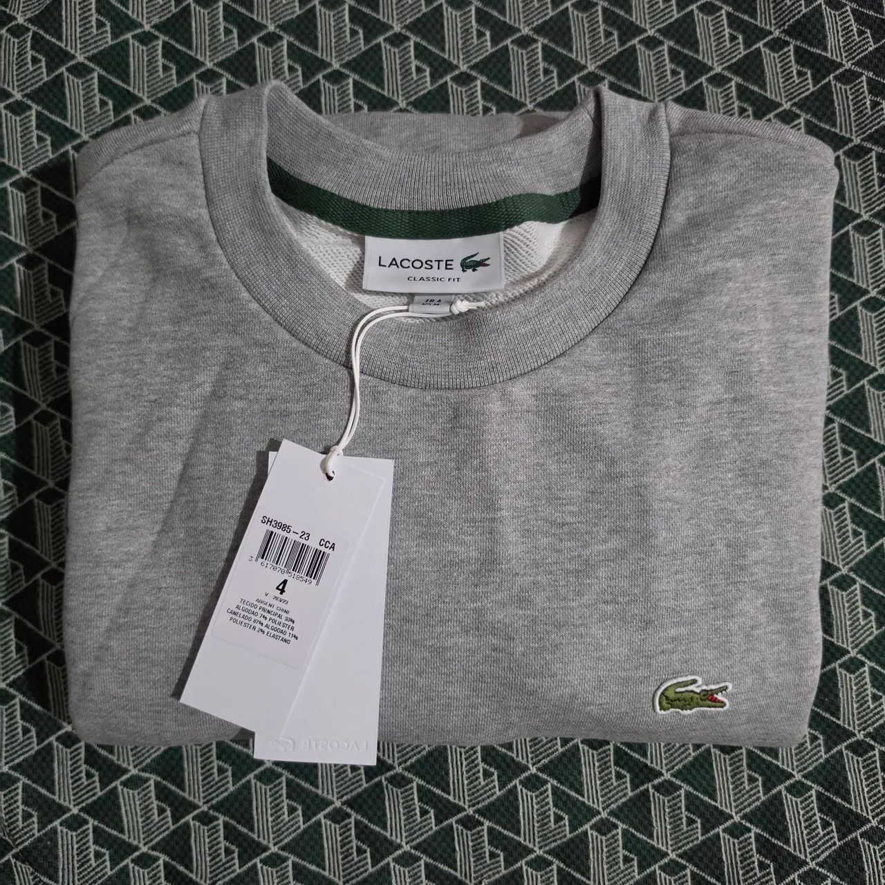 Moletom Cinza Classic 