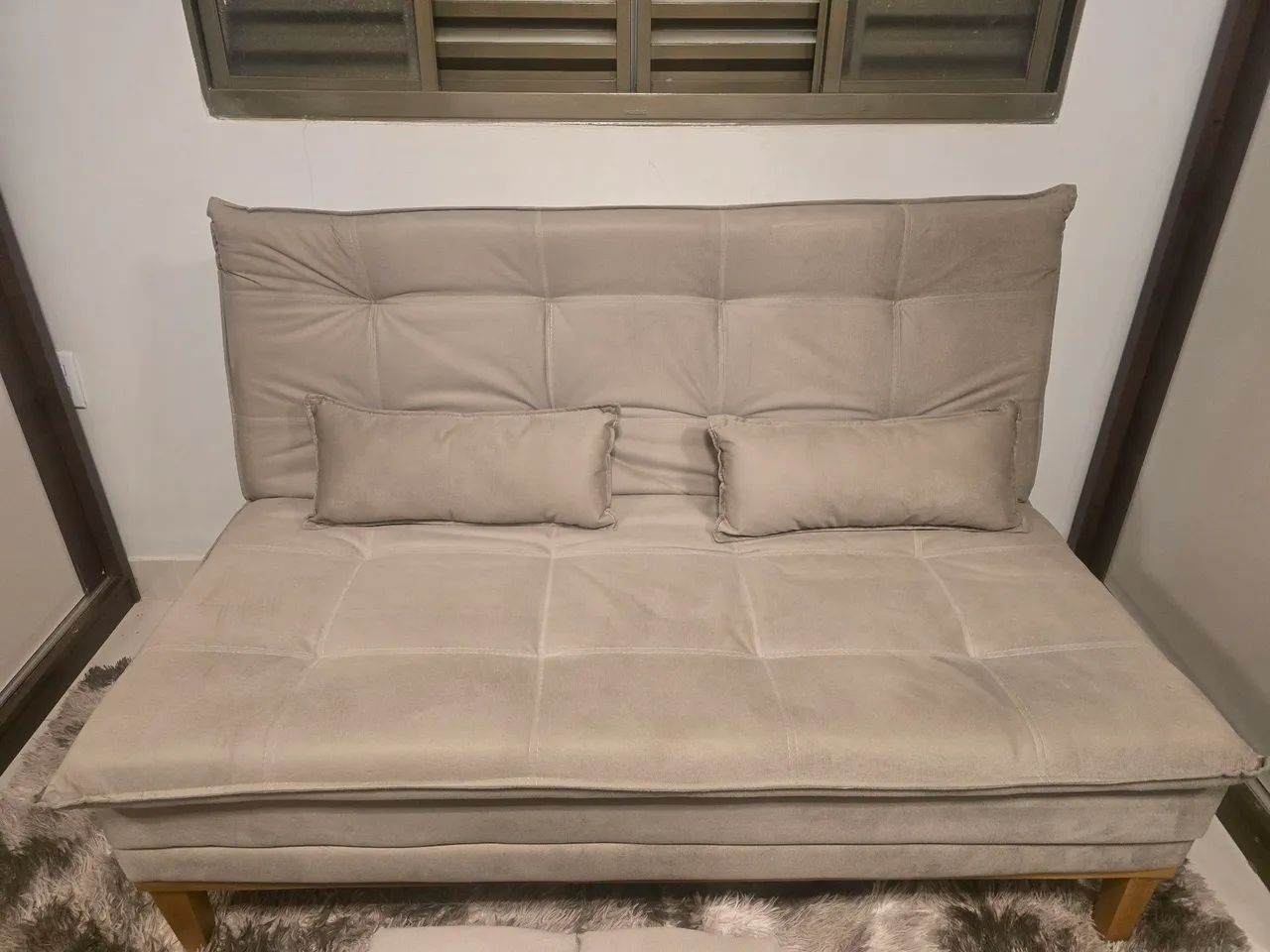 Sofá cama 3 lugares reclinável