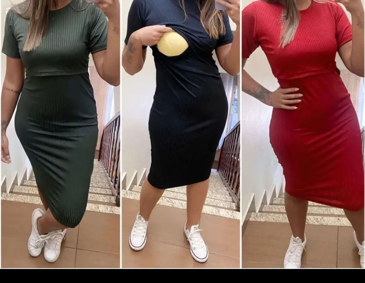 Vestido para amamentação.  - Foto 4