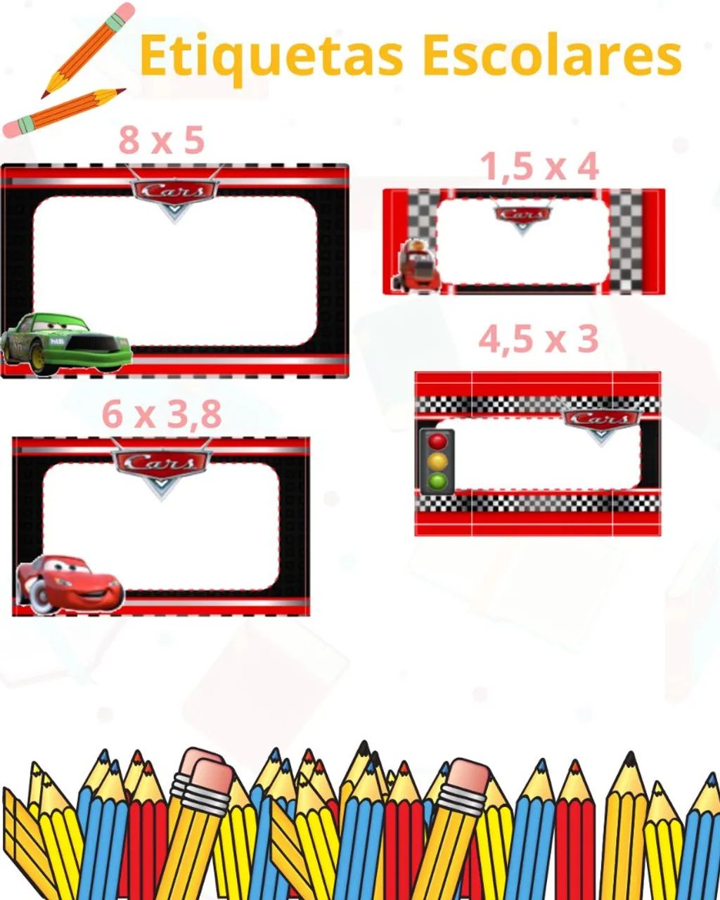 Super kit volta as aulas com 100 adesivo  - Foto 4