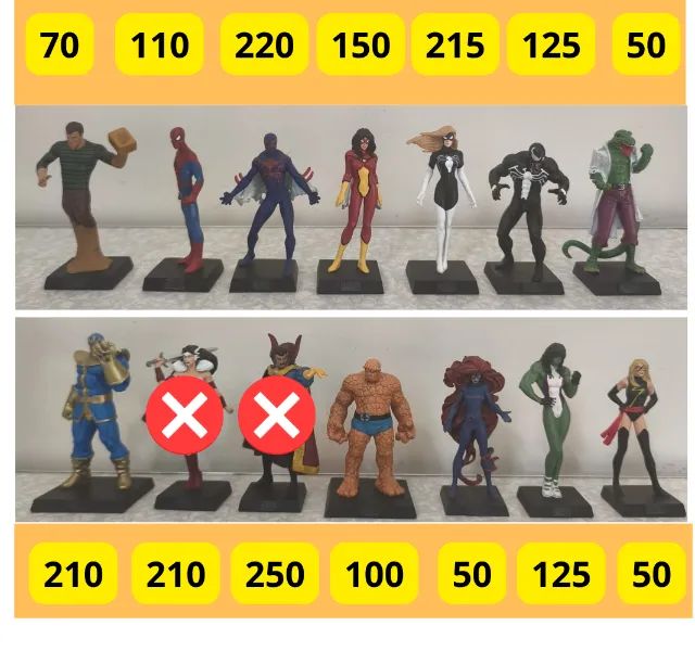Mega Coleção Miniaturas Eaglemoss Marvel e DC + Fascículo - Lote ou separadas - Foto 5