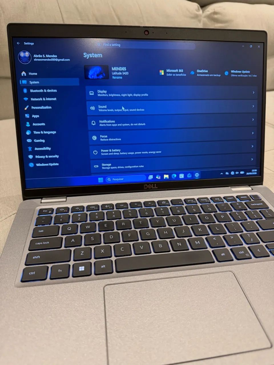 Notebook Dell I7 11 geração 16gb RAM  - Foto 2