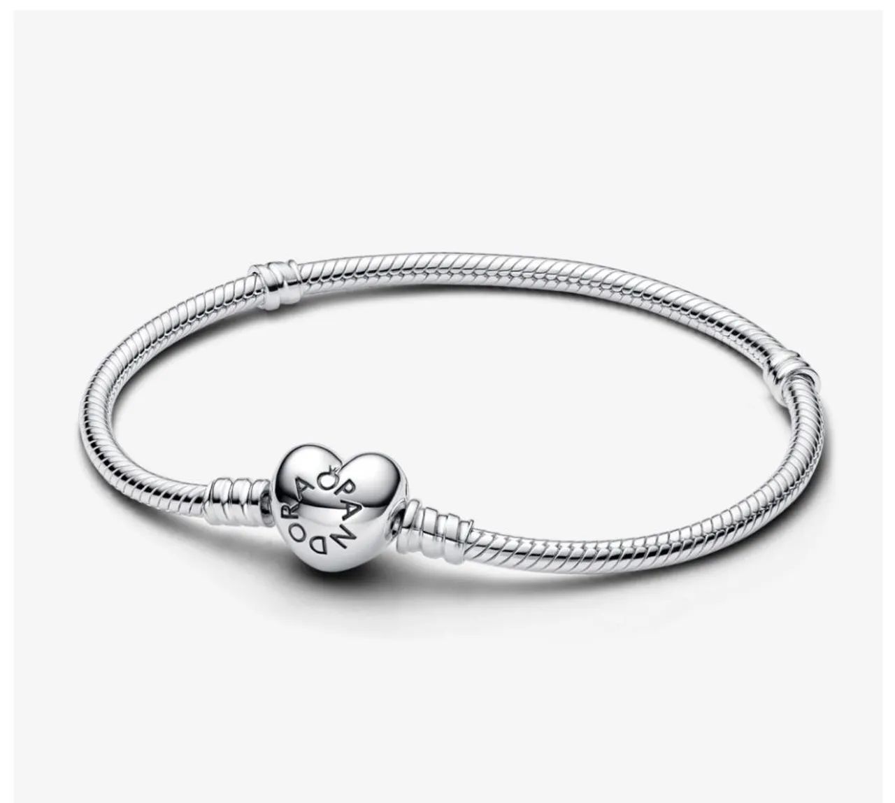 Pulseira de prata pandora 