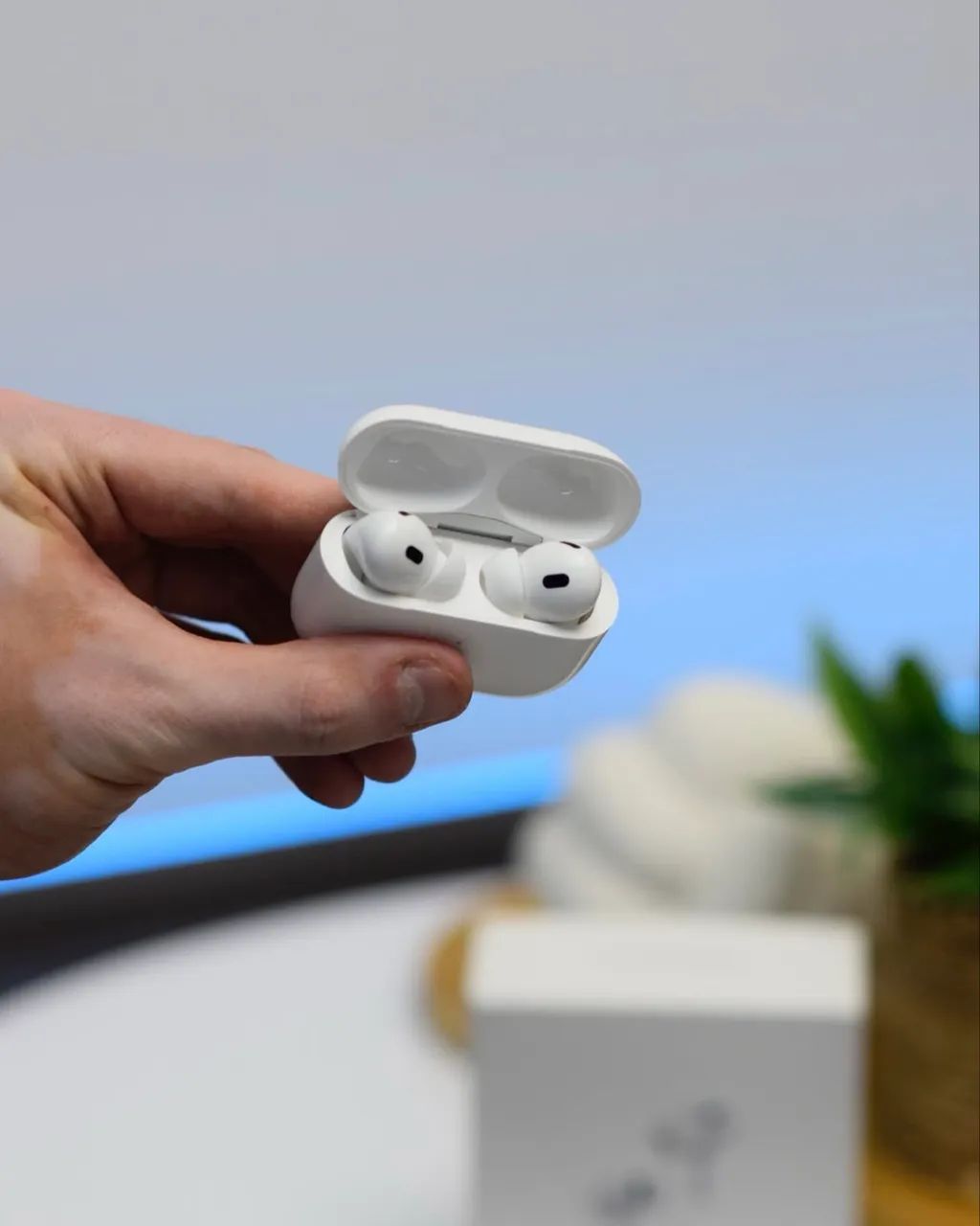 Fone de ouvido airpods pro 2 ª geração | Com Cancelamento de Ruído Ativo + Bluetooth 5.1 - Foto 6