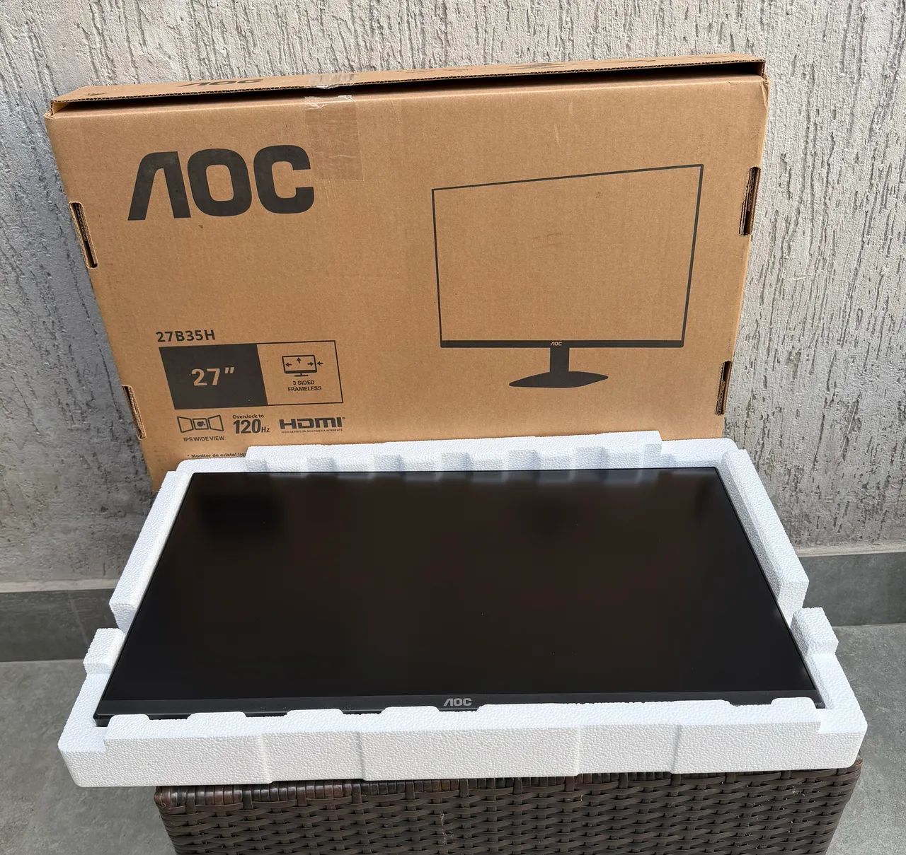 Monitor 27 polegadas AOC 120Hz - Foto 3