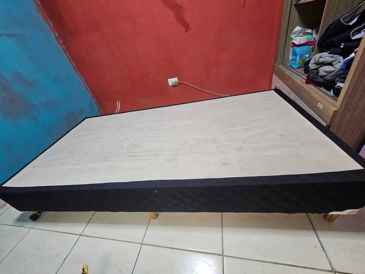 Cama box com colchão e cabeçeira - Foto 5