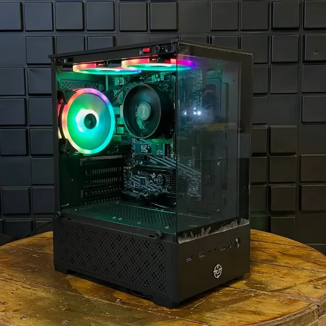 PC Gamer Ryzen 5 3400G, GTX 1060 5GB, 16GB RAM, SSD 240GB, A520