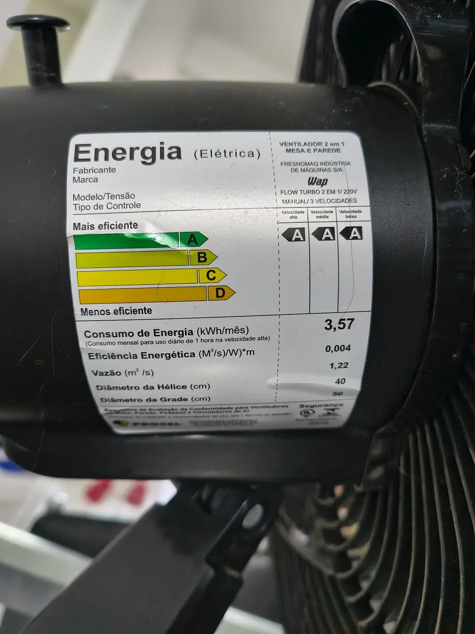 Ventilador WAP Turbo - Foto 2