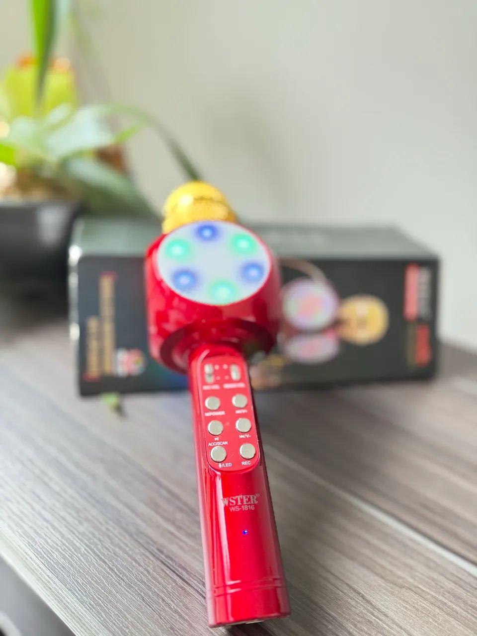 Microfone karaokê - Foto 2