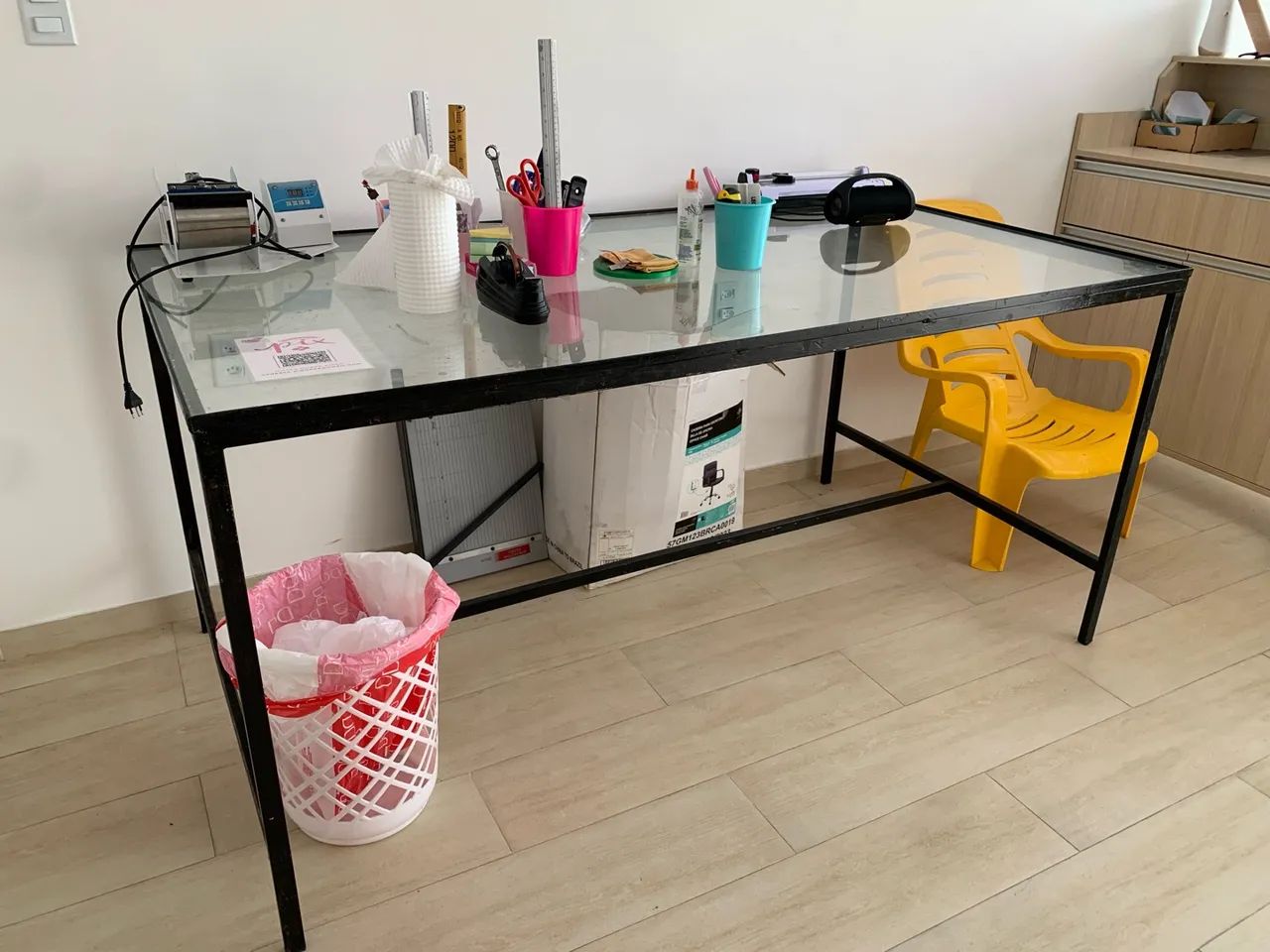 Mesa de vidro 