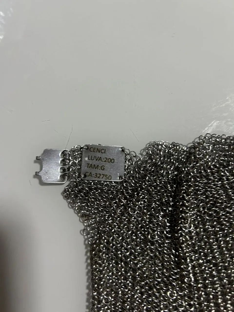 Luva de Aço Açougueiro - Foto 2