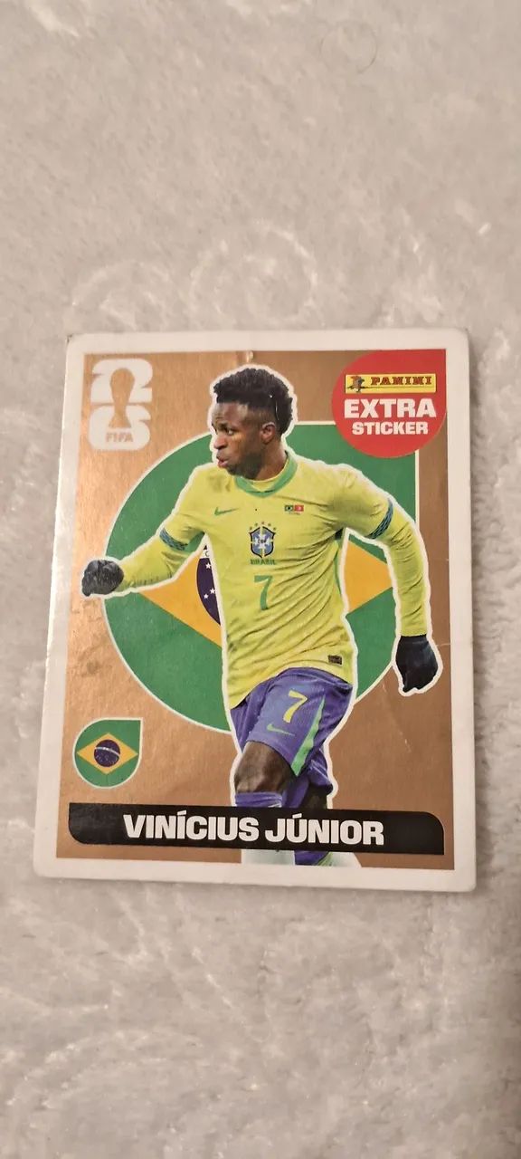 Figurinha bronze vinicius Junior 2026