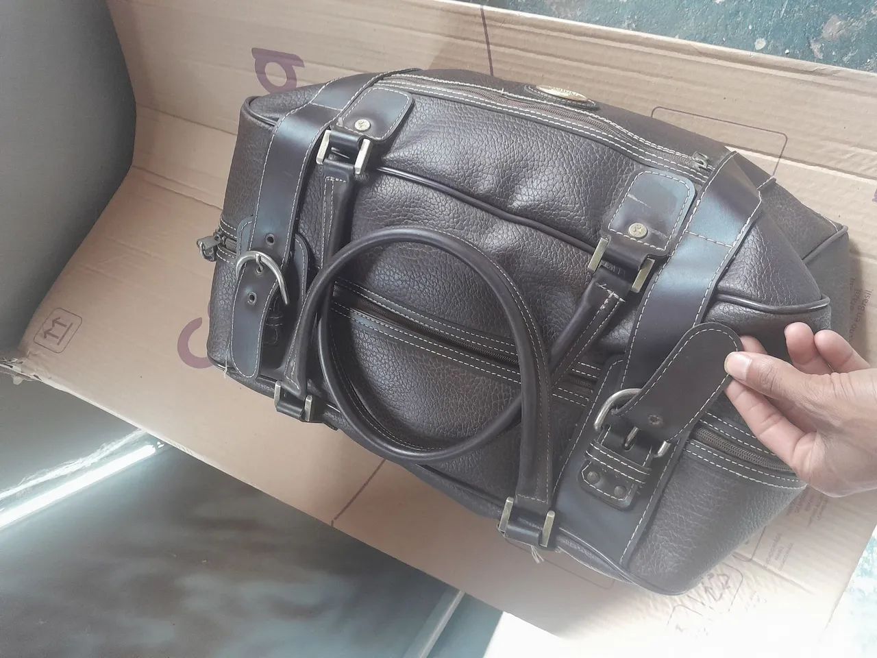 Bolsa original couro 