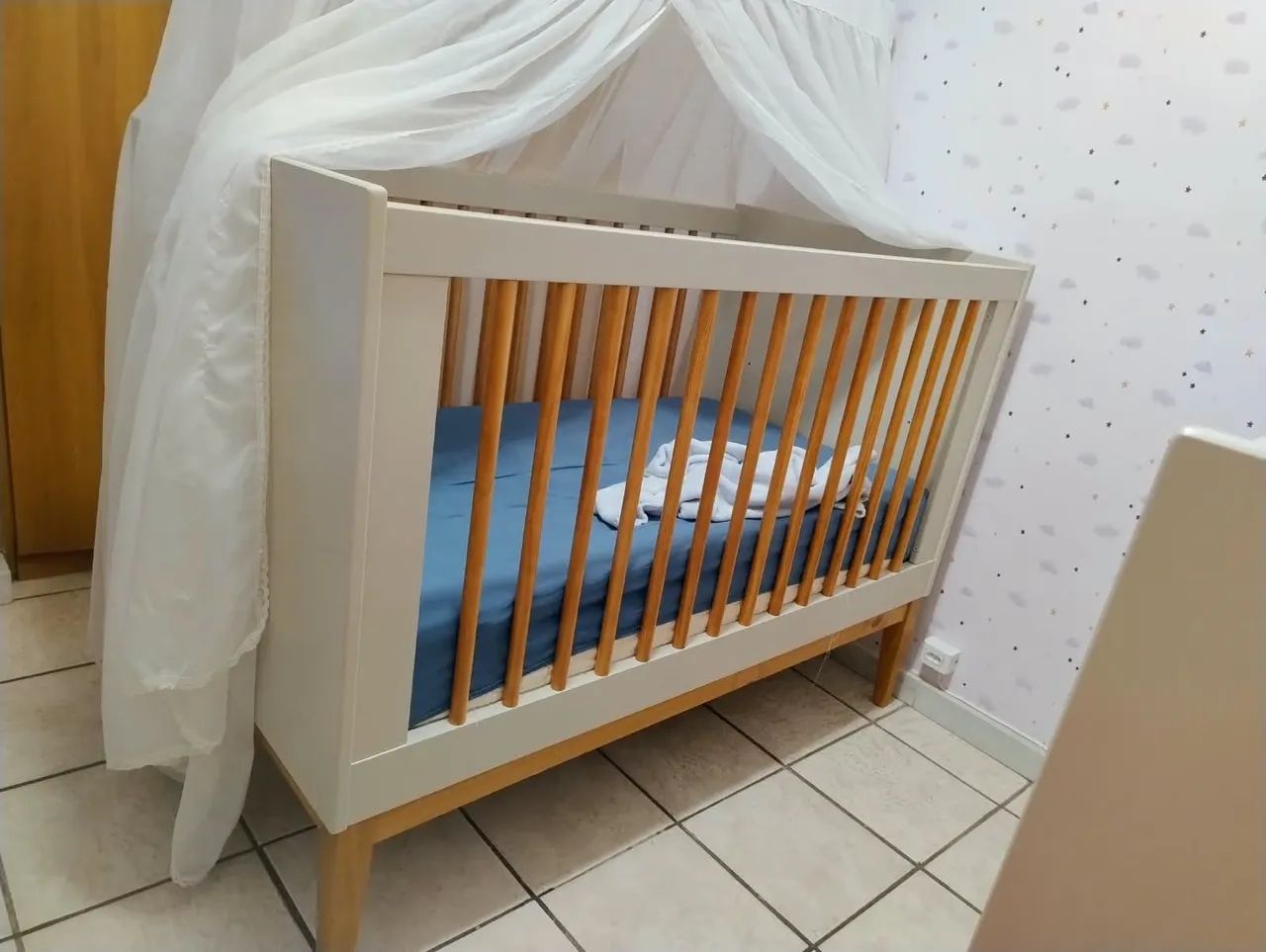 Berço Mini Cama Noah Wood - Reller