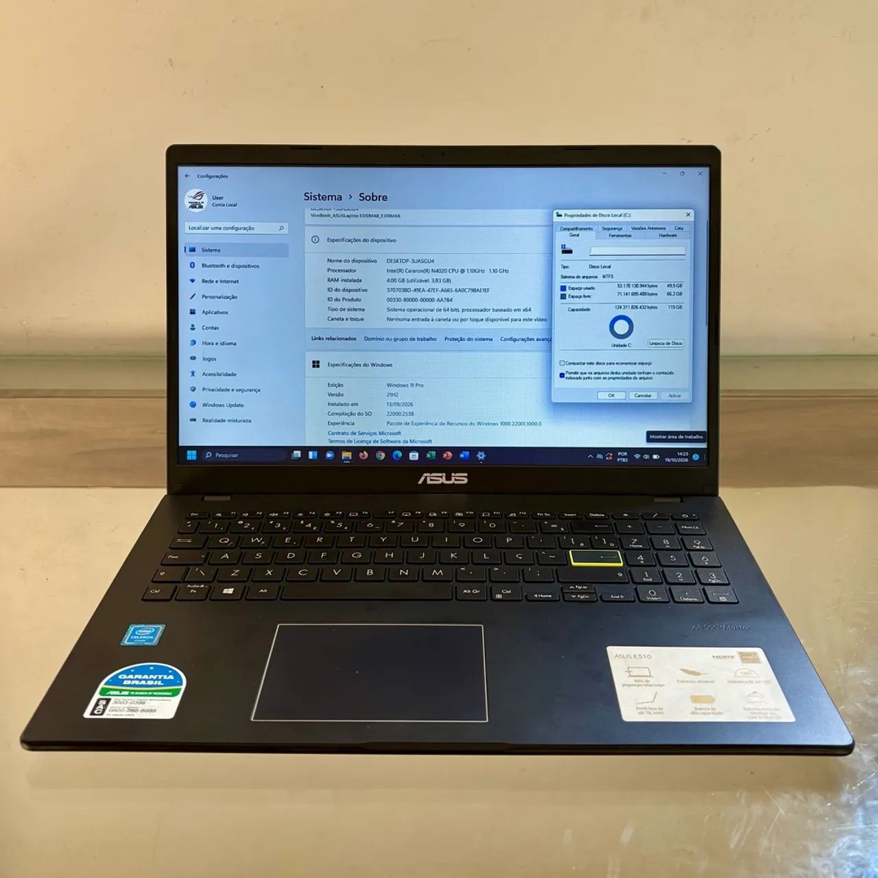 Notebook ASUS VivoBook E510MAB - Foto 4