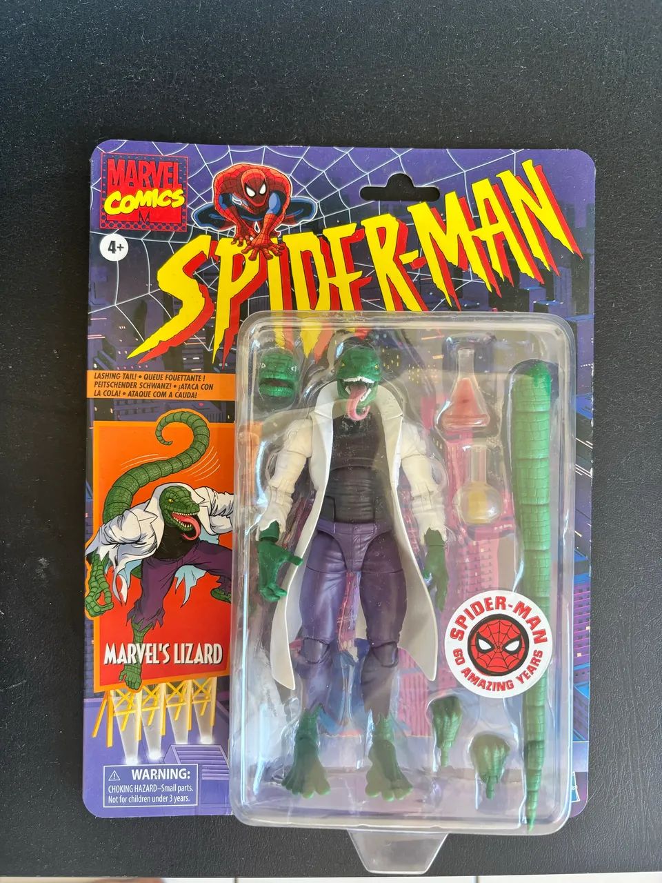 Lagarto homem aranha marvel legends - usado - Foto 2