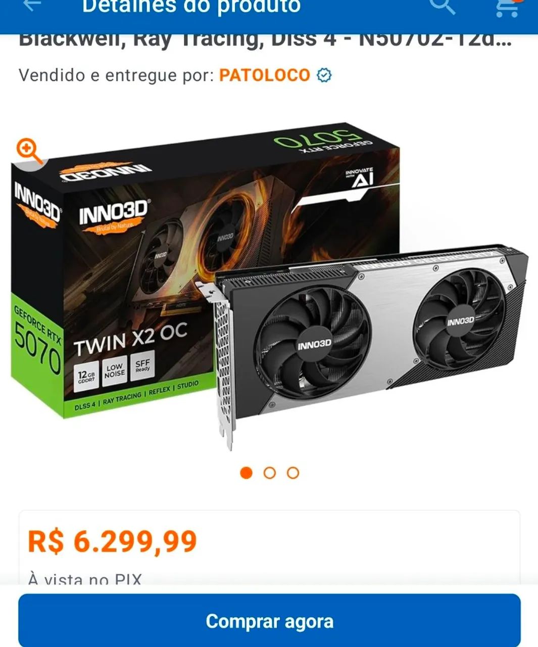 RTX 5070 12GB Geforce - Foto 4