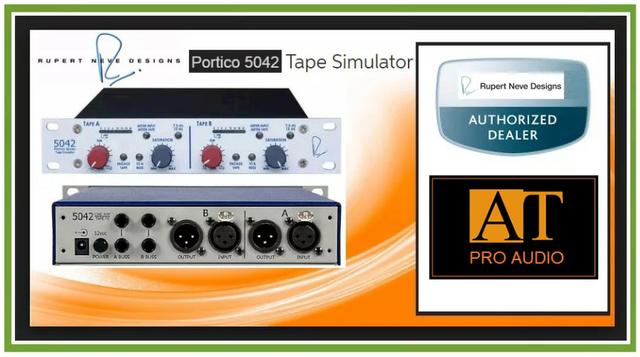 Tape Simulator Rupert Neve Portico 5042 Ribbon Simulador Fita ñ Fatso UBK Empirical Labs