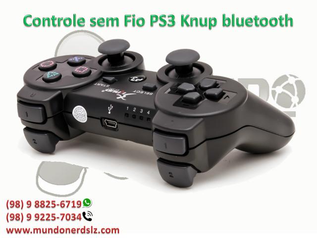 Controle sem Fio PS3 Knup bluetooth em são luis ma - Foto 2