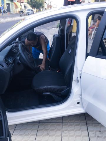 Capas de couro de qualidade e barata vc só encontra só cmg - Foto 3