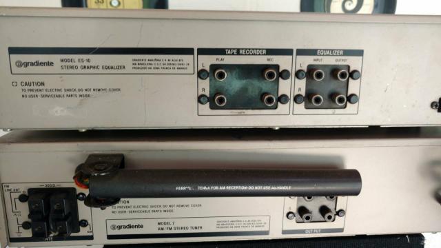 Tuner e Equalizador Gradiente Raridade - Foto 5