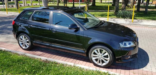 Audi a3 2.0t sportback tfsi s-tronic impecável com teto - Foto 8