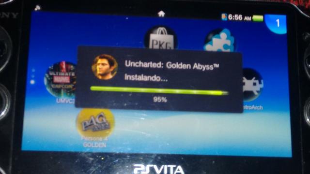 Cartucho jogo Uncharted golden abyss - Foto 4
