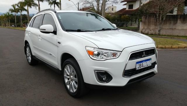 Único Dono ASX 2.0 AWD 4x4 Branca 2014 Particular Impecável Manual Chave Reserva Placa I - Foto 6