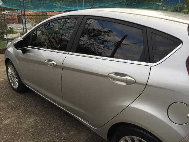 New Fiesta 1.6 Titanium Automático Unica Dona 2020 Pago - Foto 4