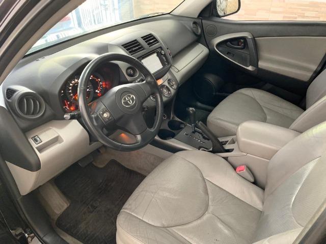 Toyota Rav 4 Top de linha 4x4 Automatico + Teto + Couro, impecavel 2011 - Foto 7