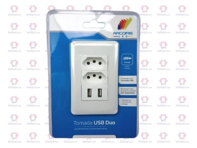 Tomada USB Carregador Celular